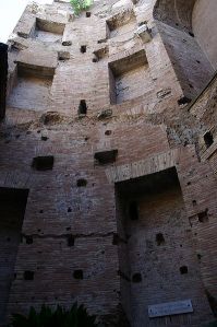 Diocletian baths, now walls of the Santa Maria degli Angeli Basilica. Photo: Giovanni dall'Orto